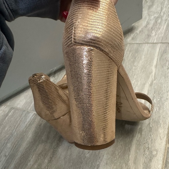 Sam Edelman Rose Gold Heels - Picture 4 of 5